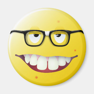 Nerd Face Magneet