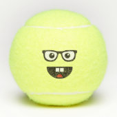 Nerd Face Tennisballen (Voorkant)