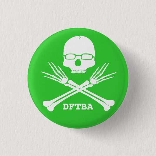 NERD FIGHTER, pas kleur aan (zie beschrijving) Ronde Button 3,2 Cm (Voorkant)