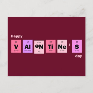nerd geek wetenschap blij valentijnsdag feestdagenkaart