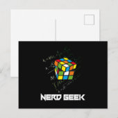 Nerd Geek Wiskunde Computer Science Funny Gift Ide Briefkaart (Voorkant / Achterkant)