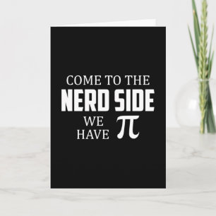 Nerd Geek Wiskunde Science Computer Funny Gift Ide Kaart