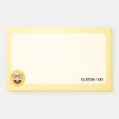 Nerd-gezicht Post-it® Notes (Voorkant)