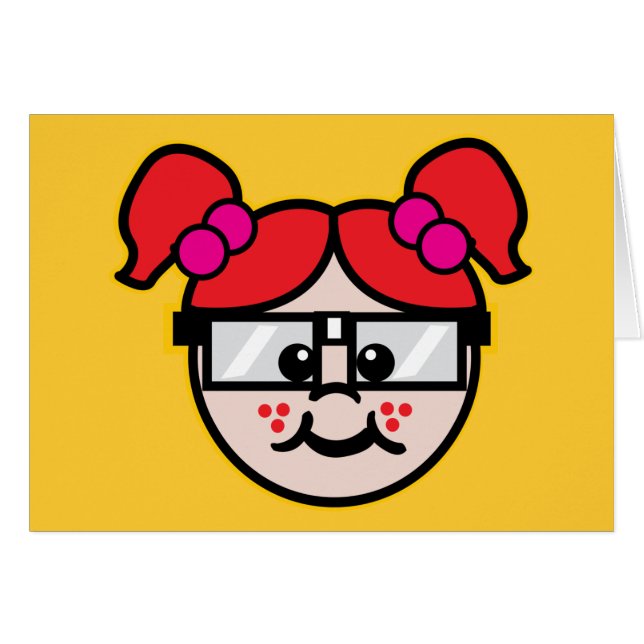 Nerd Girl (Voorkant Horizontaal)