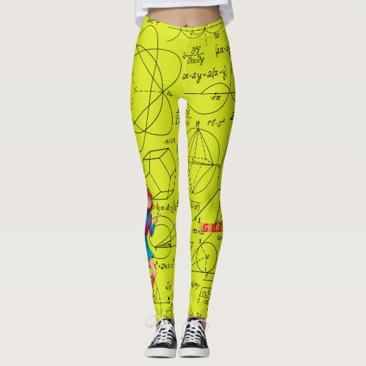 Nerd Girl Leggings (Voorkant)