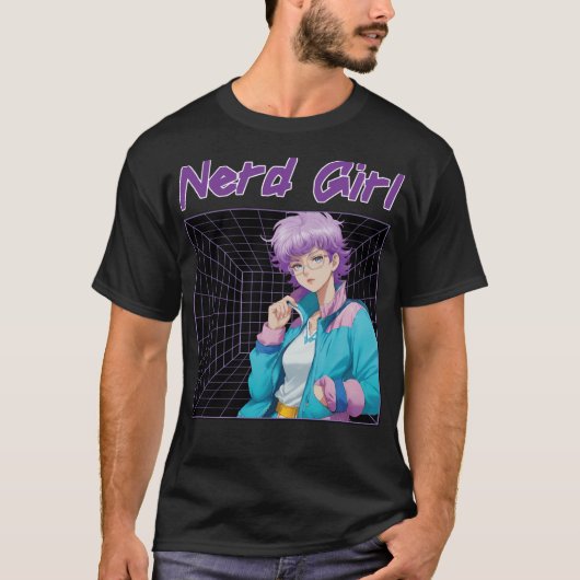 Nerd Girl  T-shirt (Voorkant)