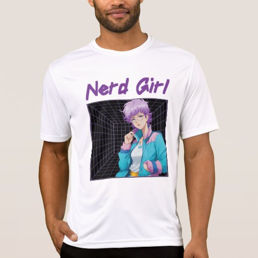 Nerd Girl  T-shirt (Voorkant)