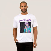 Nerd Girl  T-shirt (Voorkant volledig)