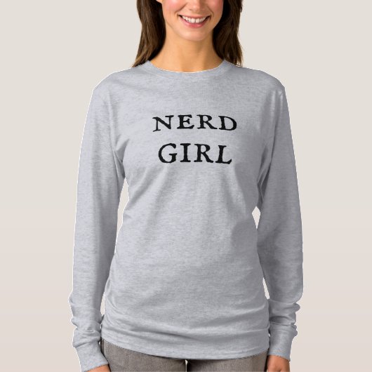 Nerd Girl Women's T-Shirt (Voorkant)