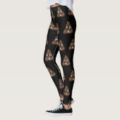 Nerd Glasses Poop Emoji Leggings (Links)