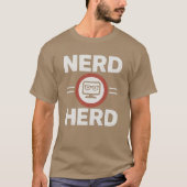 Nerd herd friend vintage t-shirt (Voorkant)