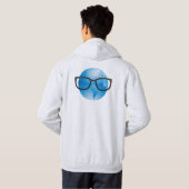 Nerd Herd Running Basic Pullover Hoodie (Achterkant volledig)