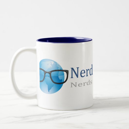 Nerd Herd Running Coffee Mok (Links)