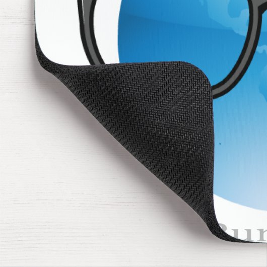 Nerd Herd Running Mousepad Muismat (Hoek)