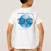 Nerd Herd Running Nerdlet T Shirt (Achterkant)