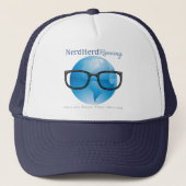 Nerd Herd Running Trucker Hat Trucker Pet (Voorkant)