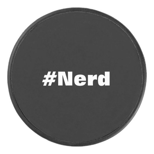 #Nerd Hockey Puck (Voorkant)