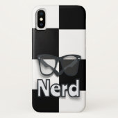 NERD Hoesje-Mate Barely Er iPhone X Hoesje (Achterkant)