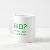 Nerd? Ik geef de voorkeur aan de term Intellectuel Koffiemok (Voorkant links)