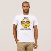 Nerd? Ik geef de voorkeur aan Intellectuele Badas T-shirt (Voorkant volledig)