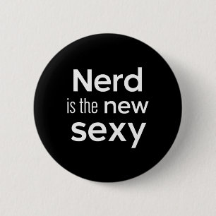 Nerd is de nieuwe Y gamers software ingenieurs Oor Ronde Button 5,7 Cm