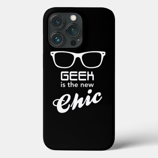 Nerd Is Het Nieuwe Chic Case-Mate iPhone Case (Achterkant)