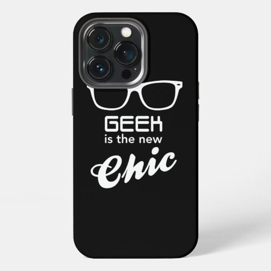Nerd Is Het Nieuwe Chic iPhone Hoesje (Achterkant)