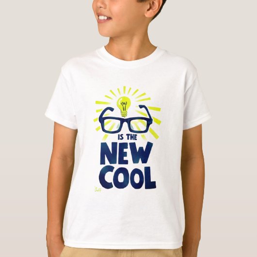 Nerd is het nieuwe coole t-shirt voor slimme stude (Voorkant)