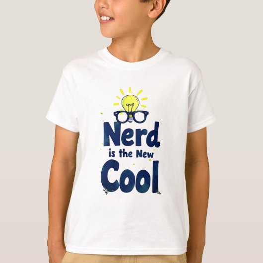 Nerd Is The New Cool - T-shirt voor een grafische (Voorkant)