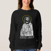 Nerd Jesus Geeks For Jesus Christ Trui (Voorkant)