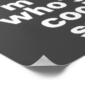 Nerd Jock Grappige Poster Bord (Hoek)