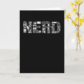 NERD KAART (Gele Bloem)