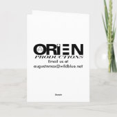 Nerd kerstkaart feestdagen kaart (Achterkant)