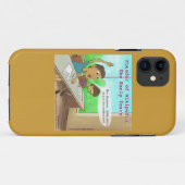 Nerd Kids Grappige Cartoon iPhone5/5s Hoesje (Achterkant (horizontaal))