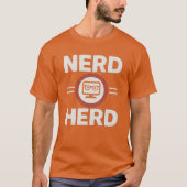 Nerd kudde vriend t-shirt (Voorkant)