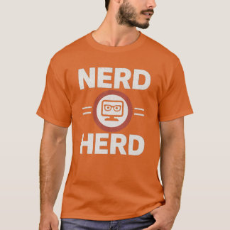 Nerd kudde vriend  t-shirt