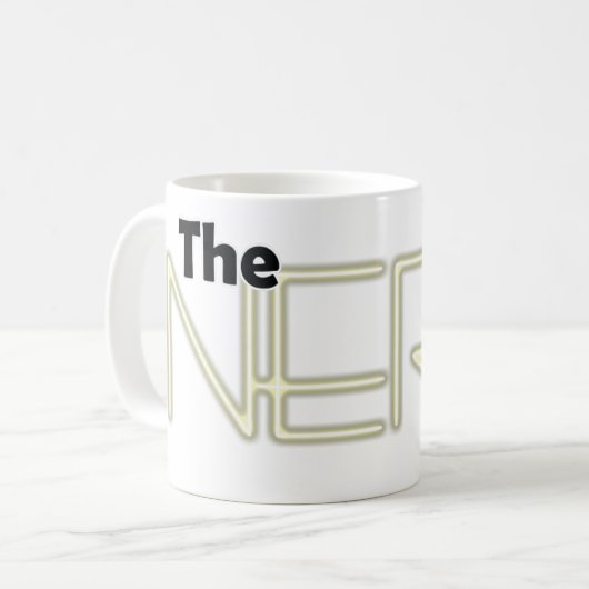 Nerd Life Coffe Mok (Voorkant links)