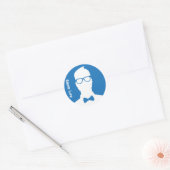 Nerd Life Ronde Sticker (Envelop)