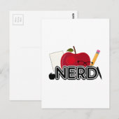 Nerd - Logo Briefkaart (Voorkant / Achterkant)