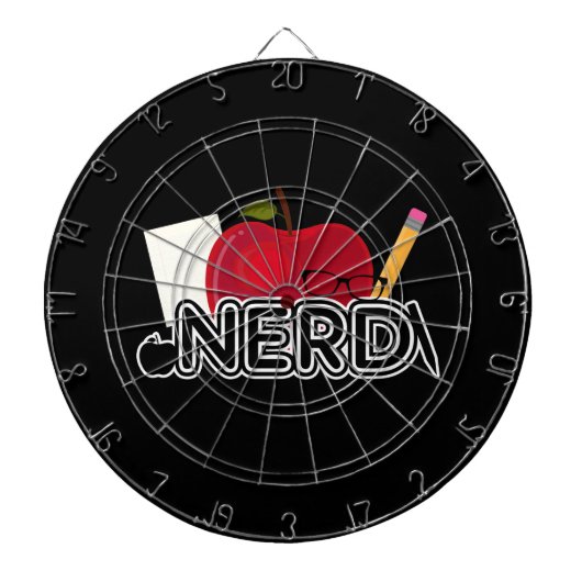Nerd - Logo Dartbord (Voorkant)
