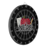 Nerd - Logo Dartbord (Voorkant Links)