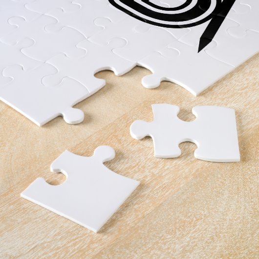 Nerd - Logo Legpuzzel (Zijkant)