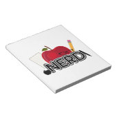 Nerd - Logo Notitieblok (Schuin)