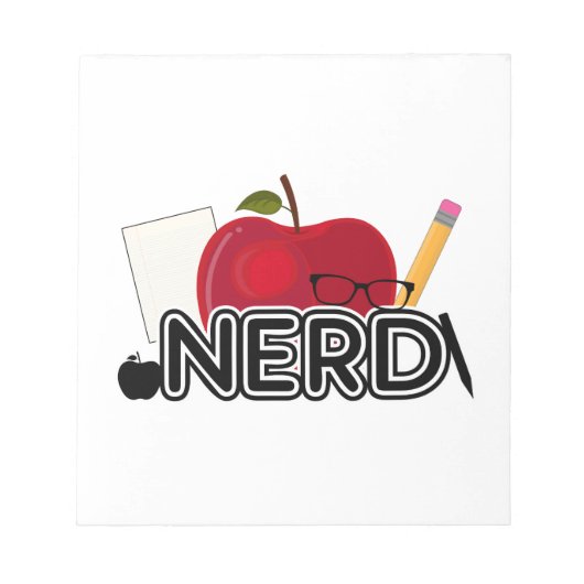 Nerd - Logo Notitieblok (Voorkant)