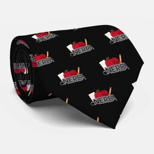 Nerd - Logo Stropdas (Opgerold)