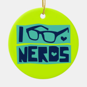 Nerd Love Keramisch Ornament