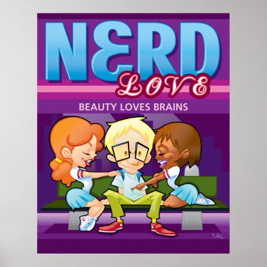 Nerd Love Poster (Voorkant)