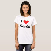 Nerd lover t-shirt (Voorkant volledig)
