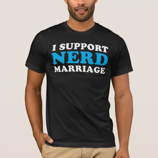 Nerd Marriage T-Shirt (Voorkant)