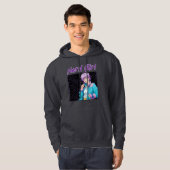Nerd meisje hoodie (Voorkant volledig)